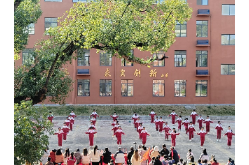 江华大石桥中心小学：绳舞童年跃动精彩  花样跳绳点燃冬日激情