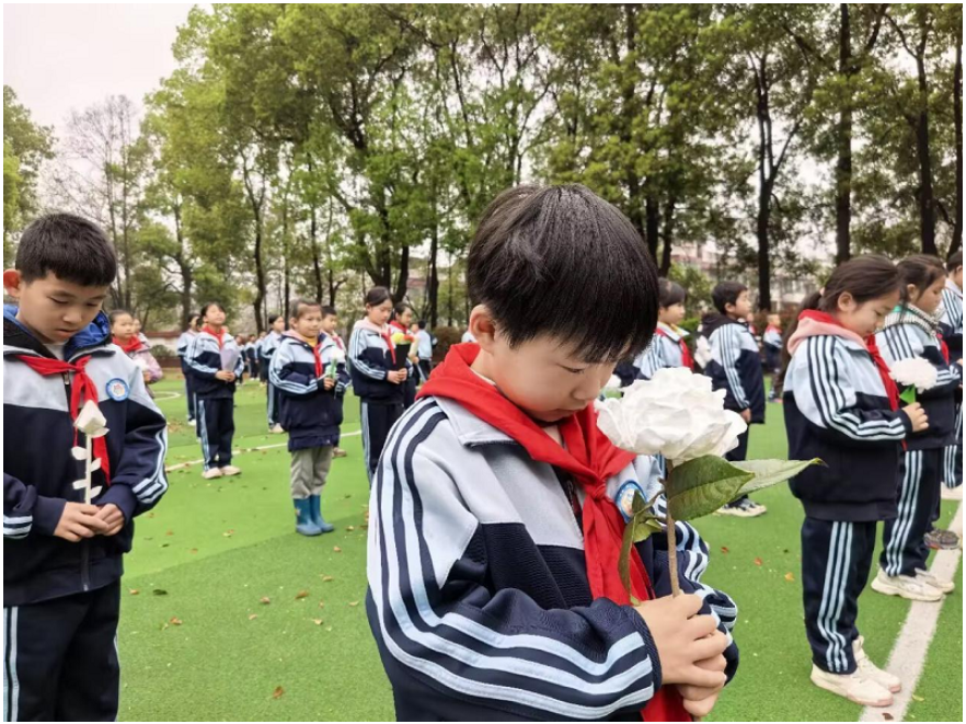 柳枝编花篮，纸花寄哀思——衡阳市石鼓区孩子们清明“别样追思”
