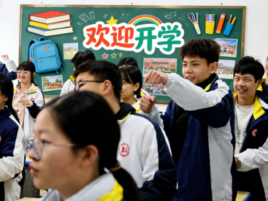 开学第一讯 | 娄底市娄星区：娄星学子火力全开，热血启航