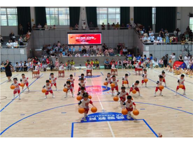 双牌：举办幼儿“童心向篮·永冲锋”篮球嘉年华活动