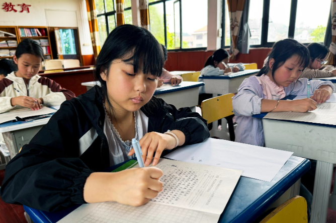 徒步祭英烈 妙笔颂英雄 茶陵县舲舫中心小学红色写作大赛落幕
