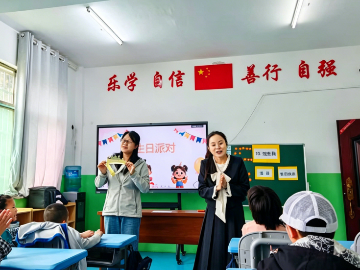 特教帮扶育微光  怀化市特殊教育学校赴通道县特校进行帮扶