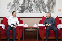 沈晓明与杨贤金一行会谈