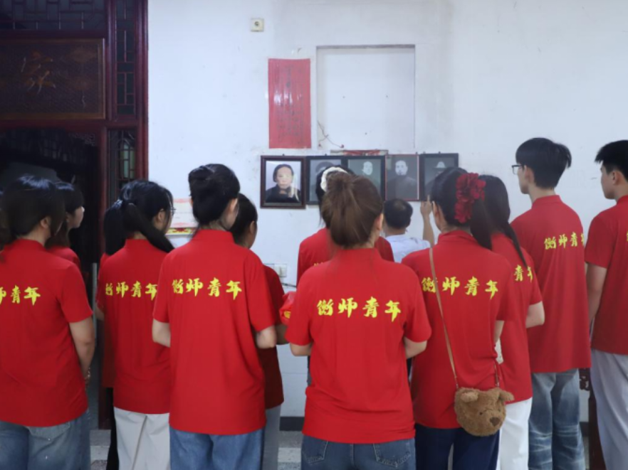 衡师学子赴唐朝英故里 续写红色家书新篇章