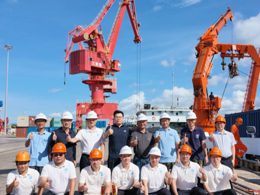 湖南科技大学“海牛”团队南海海试凯旋