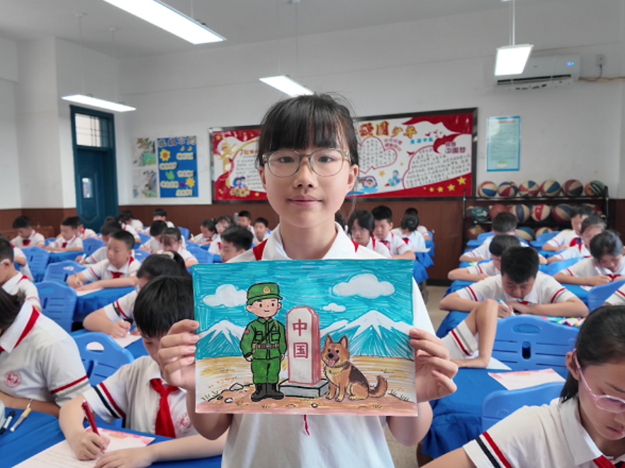 搭起“连心桥”   千里“云牵手”——衡阳石鼓区牵线新疆边防官兵与辖区小学开展“六一”隔空互动