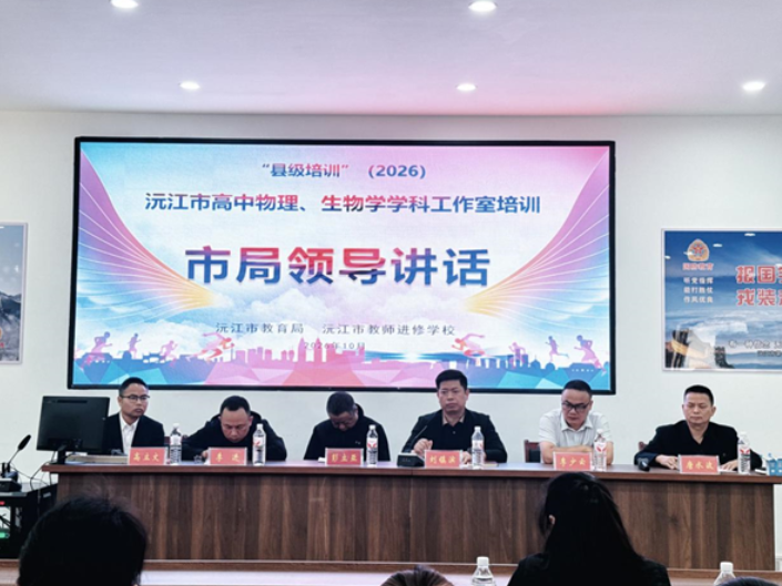 沅江市：聚力研修促成长 示范引领助提质