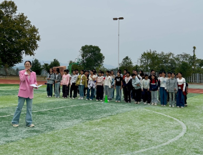 【衡阳县站】台源镇芙蓉学校:“心启航·心成长”初一户外拓展活动圆满完成