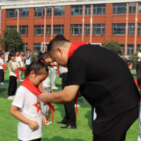 【耒阳站】红领巾映初心！紫峰小学举行新队员入队仪式
