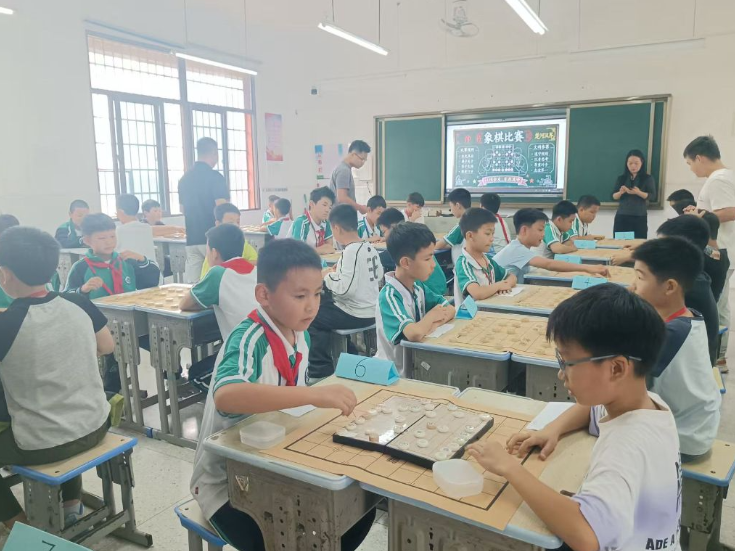 【耒阳站】罗含小学：以棋育人 乐在棋中