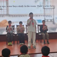 【武冈站】文坪镇中心小学：以英语为桥讲述家乡故事，以大赛为媒展现少年风采