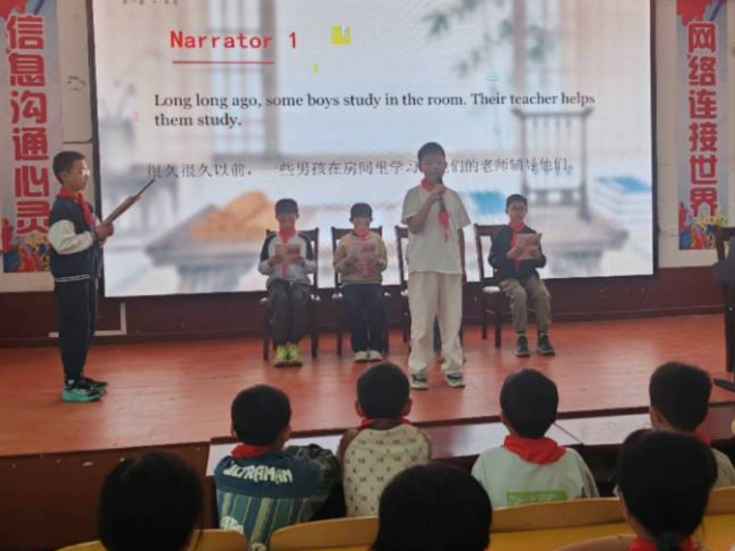 【武冈站】文坪镇中心小学：以英语为桥讲述家乡故事，以大赛为媒展现少年风采
