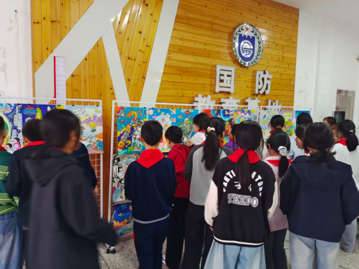 【鼎城区站】严家岗小学：科创筑梦启新思，妙笔绘就未来梦
