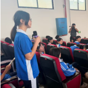【嘉禾站】中科院老科学家进校园，嘉禾五中学子对话海洋地质专家