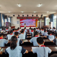 【鼎城区站】花船庙小学：106名学子同场竞技，横竖撇捺见识汉字之美