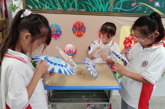 【辰溪站】育才学校：一室国风美，书香伴成长