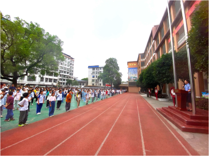 【耒阳站】前进小学：法治副校长进校园，揭开网络里的隐形圈套