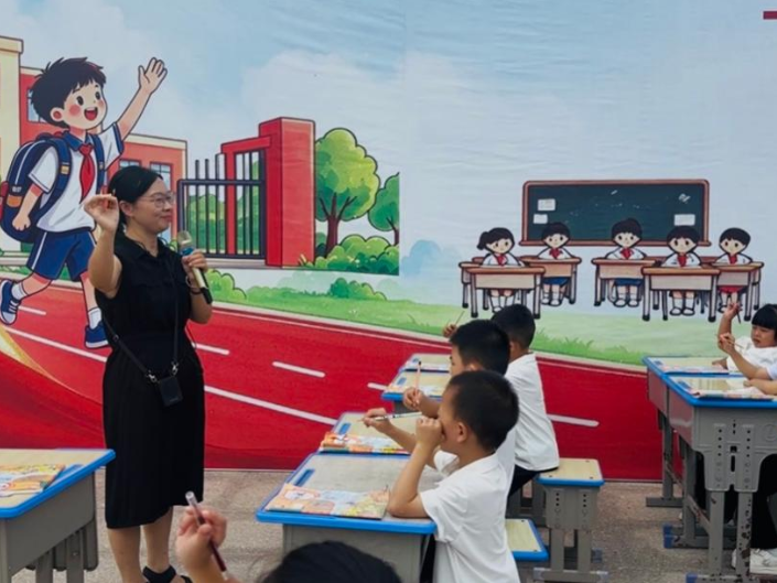 【衡南站】云集沁园小学：常规展示亮风采，童心献礼迎华诞