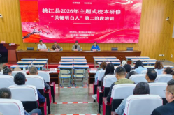 桃江：培养“领头雁”  探索校本研修新路径