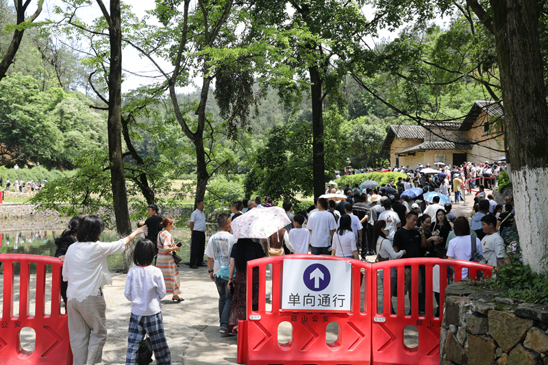 故居景区推行分时段预检分流   获广大游客广泛赞誉