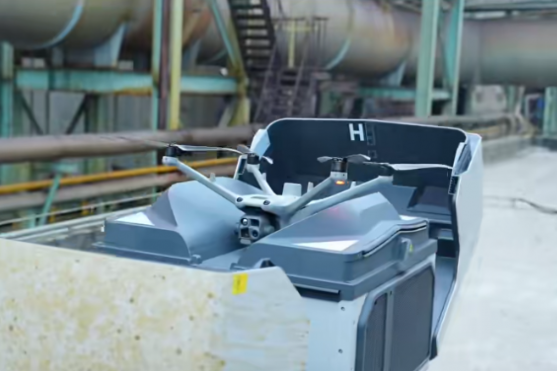 涟钢创新引入工业级无人机智能巡检系统