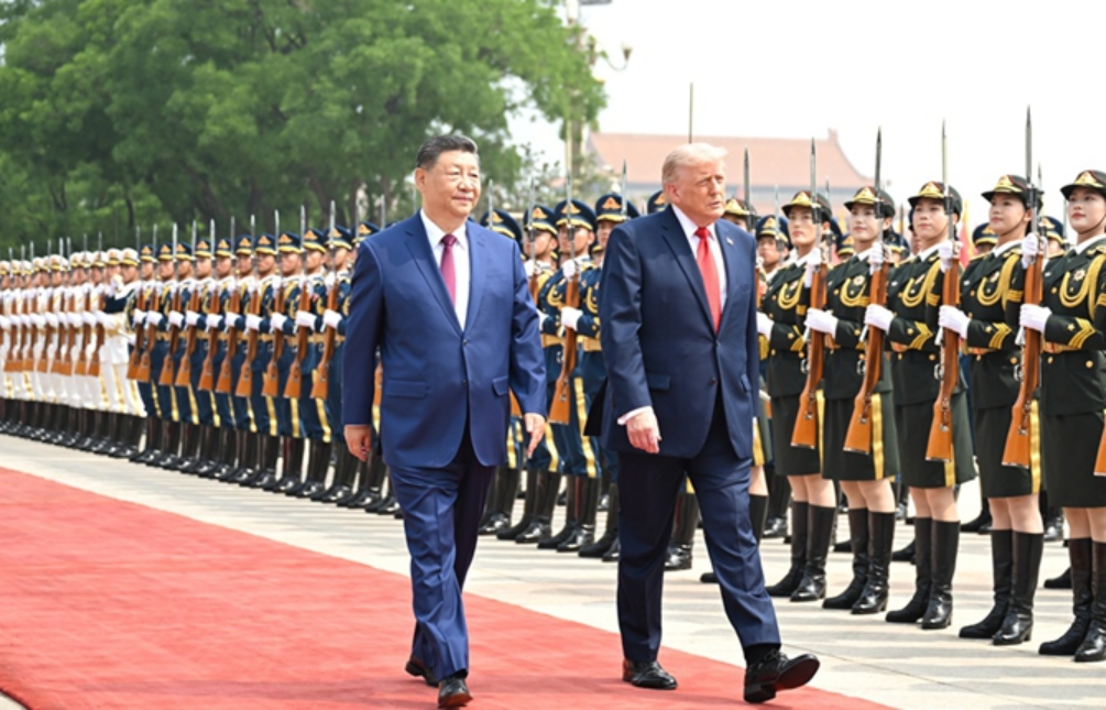 习近平同美国总统特朗普会谈