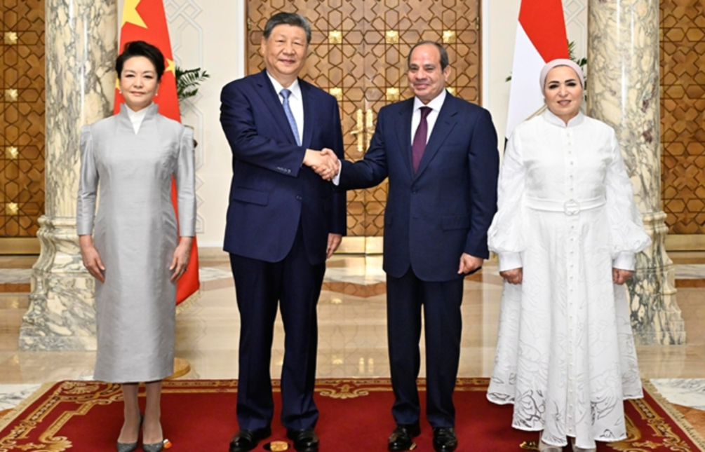 习近平同埃及总统塞西会谈