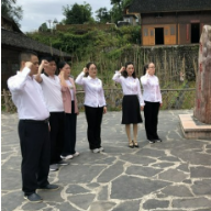 张家界市妇幼保健计划生育服务中心党支部 赴十八洞村开展党史学习教育