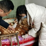 湘潭市第一人民医院开展“党员新春送温暖”志愿活动