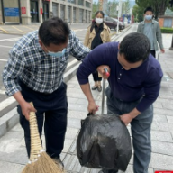 张家界市卫生健康委开展护河志愿活动