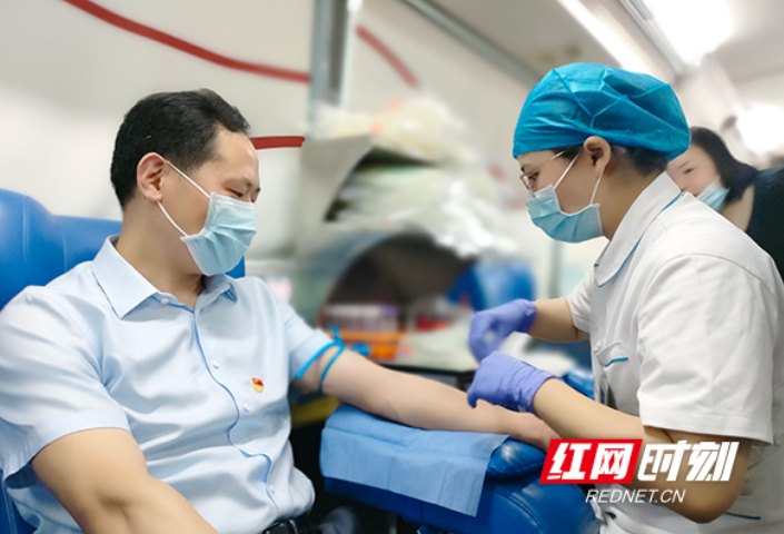 世界献血者日:湖南省卫生健康委积极开展无偿献血活动