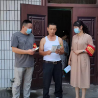 张家界：创文宣传进巷入户 文明意识入脑入心