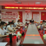 张家界市精神病医院开展“喜迎二十大 助力旅发会 做新时代合格党员”专题党课