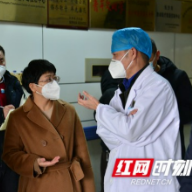 长沙市卫健委主任刘激扬督查新冠诊疗救治和安全生产工作