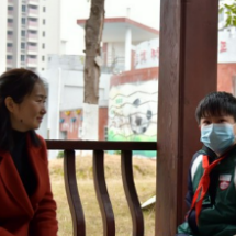 关爱留守儿童 “一袋血•两份爱”走进张家界天门小学