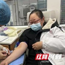 张家界零阳街道社区卫生服务中心开展无偿献血达10000毫升
