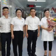 湖南省卫生健康委领导慰问湖南省第三人民医院“最美医生”魏宏剑