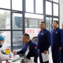 郴州：苏仙区消防救援大队“火焰蓝”传递“热血红”