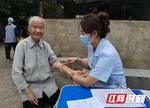 郴州卜里坪街道家庭医生上门服务送健康