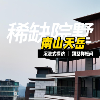 楼市大真探｜岳麓山上的“山居”与“院”望——南山天岳