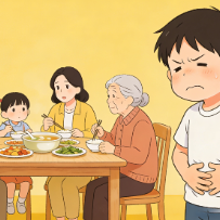 全家“胃”险！七岁男童腹痛一年不愈，竟是家中共餐习惯惹的祸