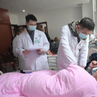 汝城县人民医院为养老中心长者送健康送祝福