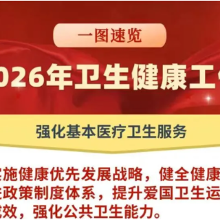 2026年卫生健康工作重点抢先看！政府工作报告这样部署