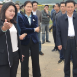 岳阳市人大集中视察全市农业七大百亿产业建设工作