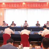 李爱武出席全市城镇小区配套幼儿园专项治理暨幼儿园建设推进会议
