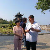 单霁翔一行考察岳阳楼景区岳州古城等项目 马娜参加