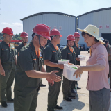 李爱武赴重大项目施工现场慰问一线建设者