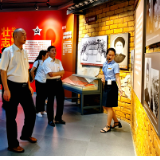 岳阳人防机关第一党支部进行抗战胜利75周年主题党日活动