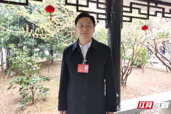 岳阳市人大代表,临湘市委副书记,市长廖星辉.