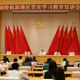 党史港史相贯通，同是传承精气神——新港区开展党史港史专题宣讲